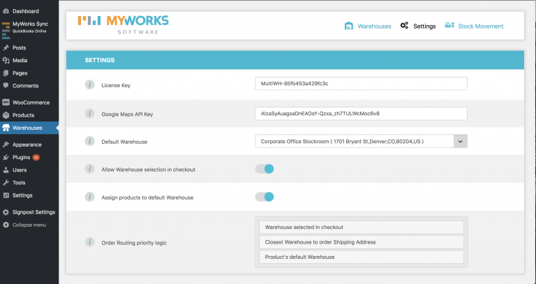 Woocommerce Multi Warehouse Inventory